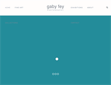 Tablet Screenshot of gaby-fey.com